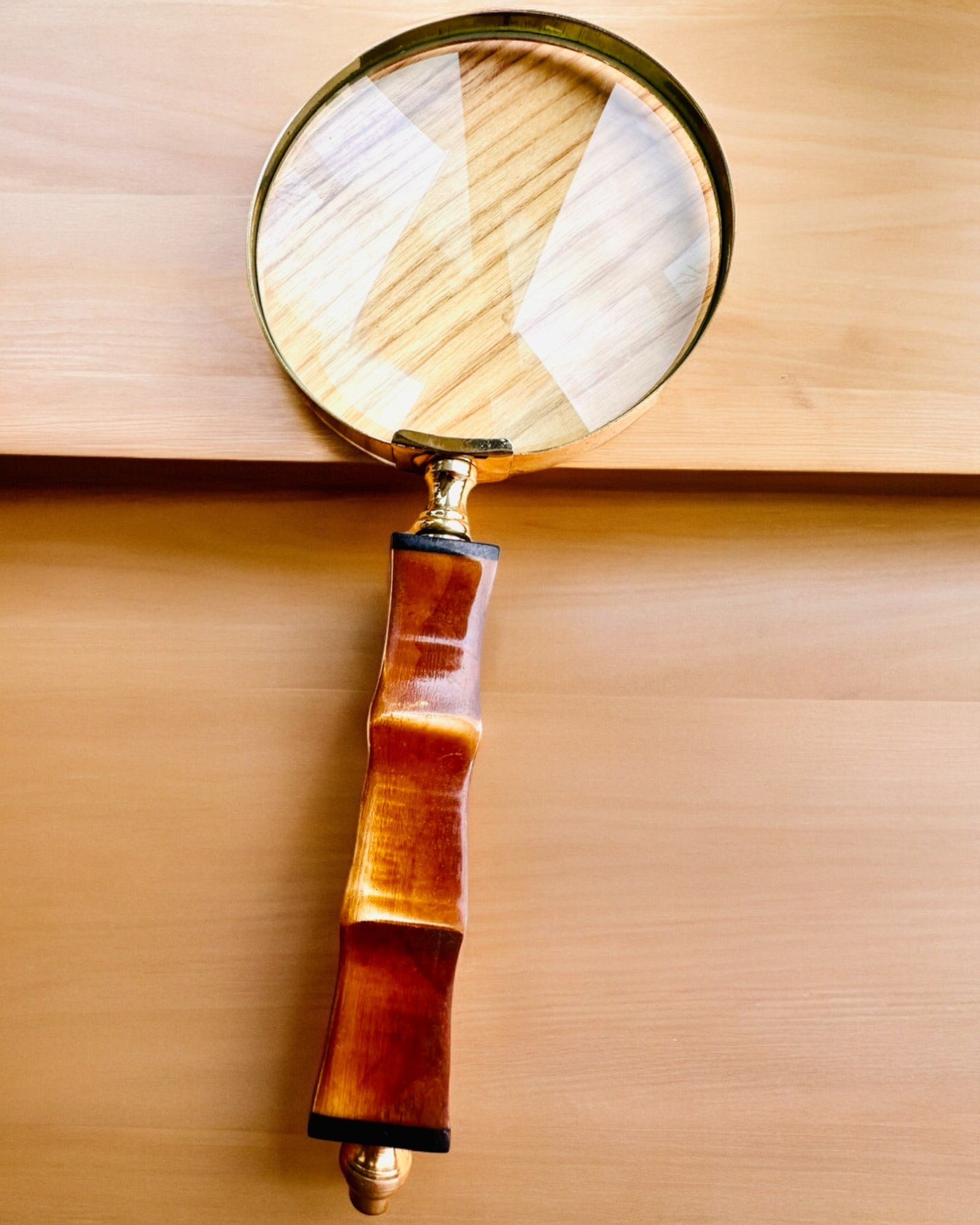 Large Retro Magnifying Glass, personalization option for a gift with engraving - variants to choose from