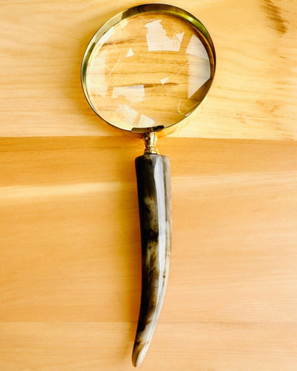 Large Retro Magnifying Glass, personalization option for a gift with engraving - variants to choose from