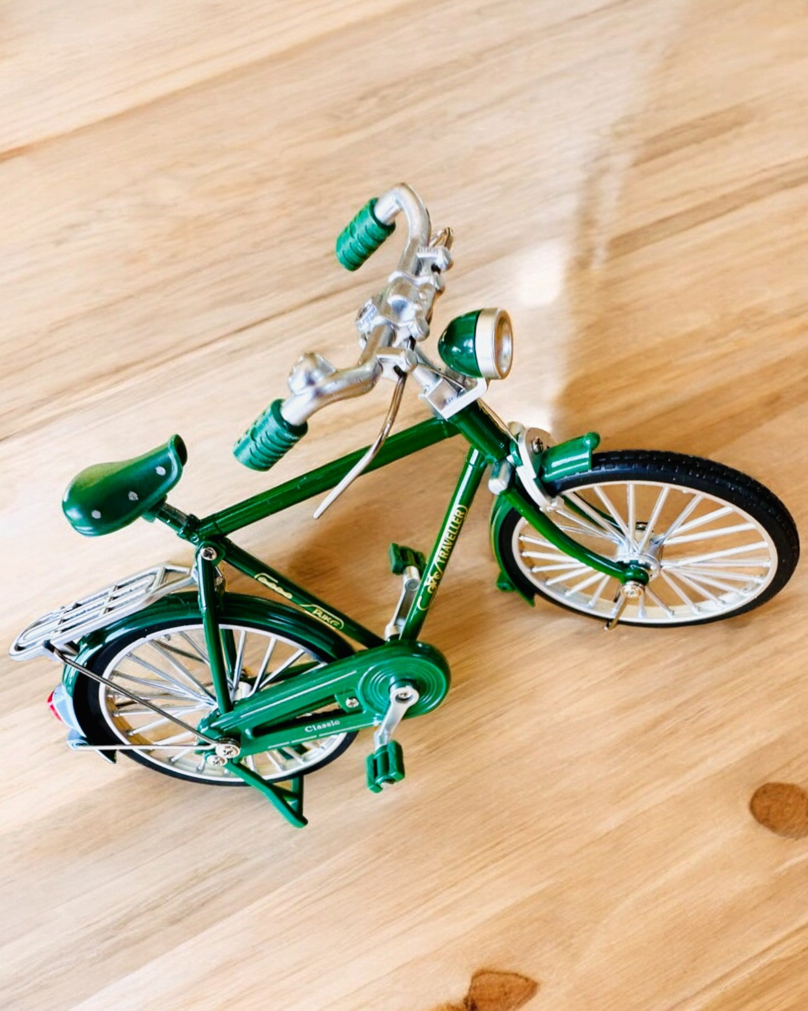 Fietsmodel "Retro Classic" - Miniatuur met Gravure, ideaal als cadeau