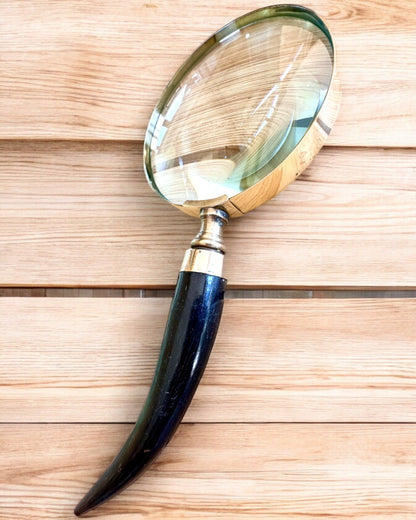 Large Retro Magnifying Glass, personalization option for a gift with engraving - variants to choose from