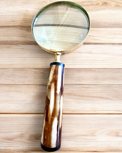 Large Retro Magnifying Glass, personalization option for a gift with engraving - variants to choose from