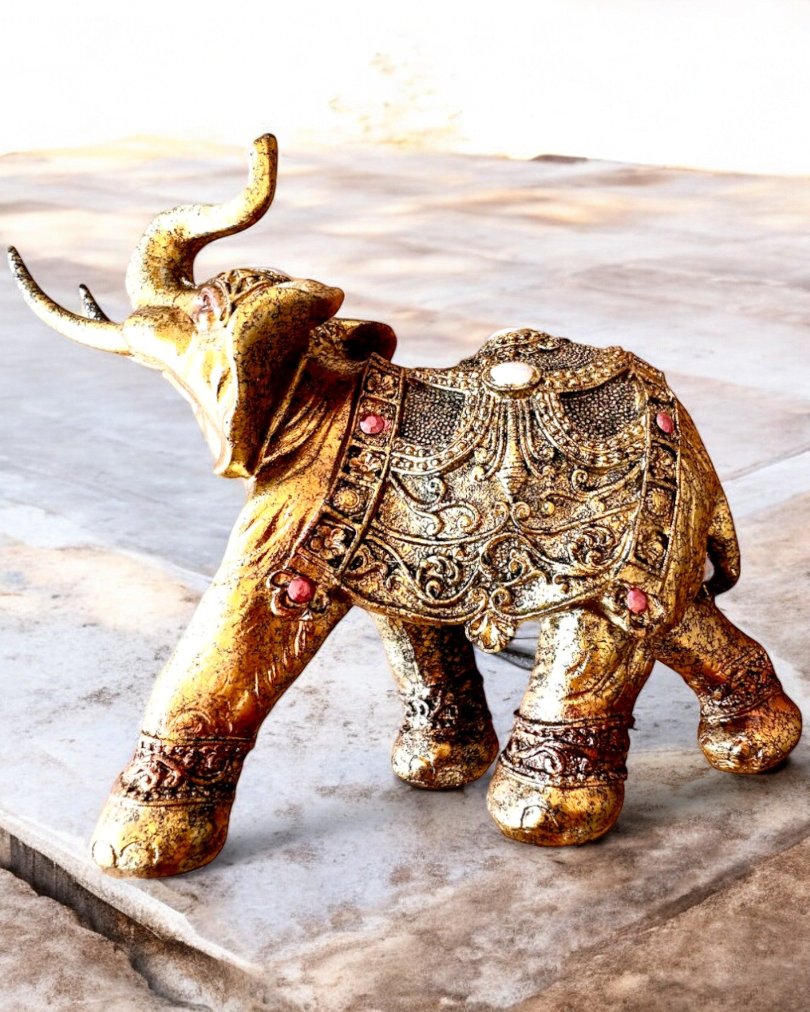 Königlicher Elefant mit Gravurmöglichkeit - Eleganz und Luxus, Personalisierung als Geschenk