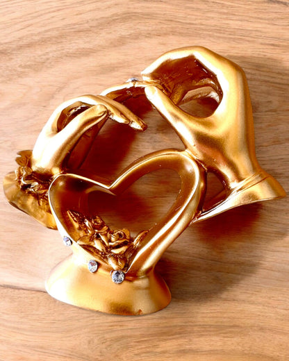 Figurine "Touch of Love" 10 cm hoog, met gravure optie voor een cadeau