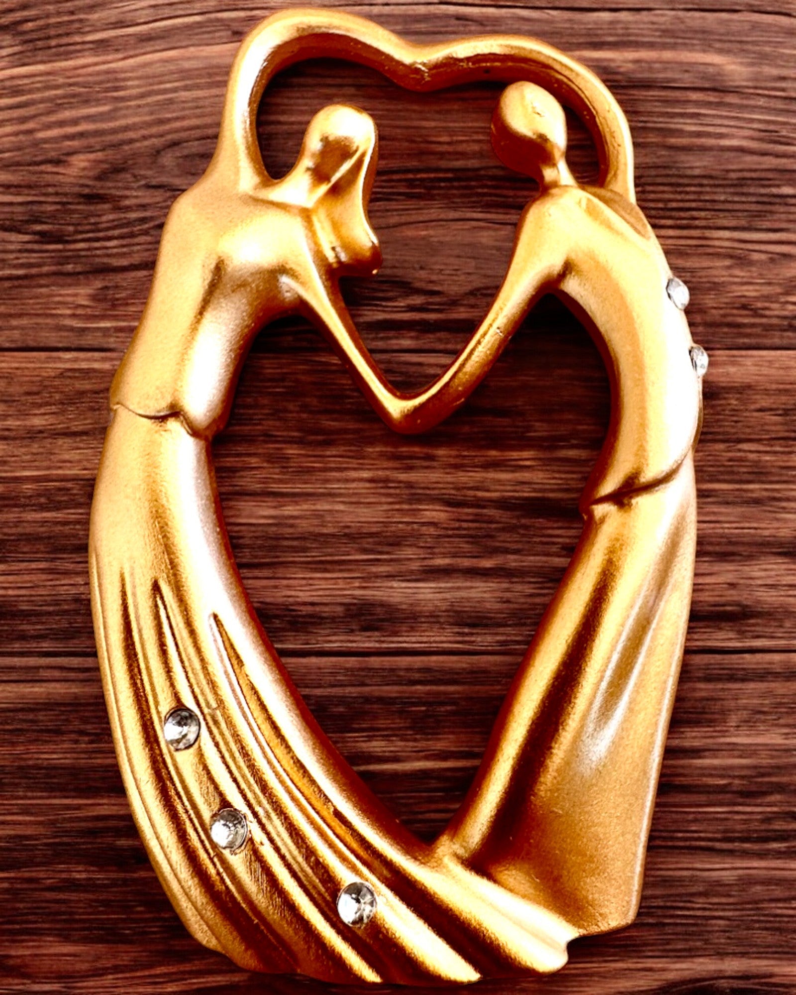 Figurine Symbol der Liebe - „Ewige Nähe“ als Geschenk, Personalisierung mit Gravur