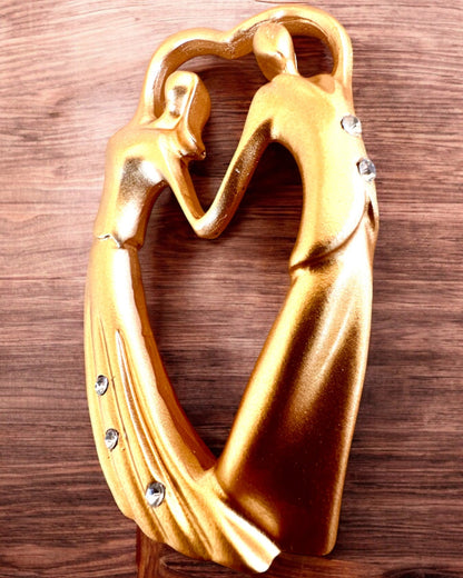 Figurine symbole d'amour - "Proximité Éternelle" en cadeau, personnalisation par gravure