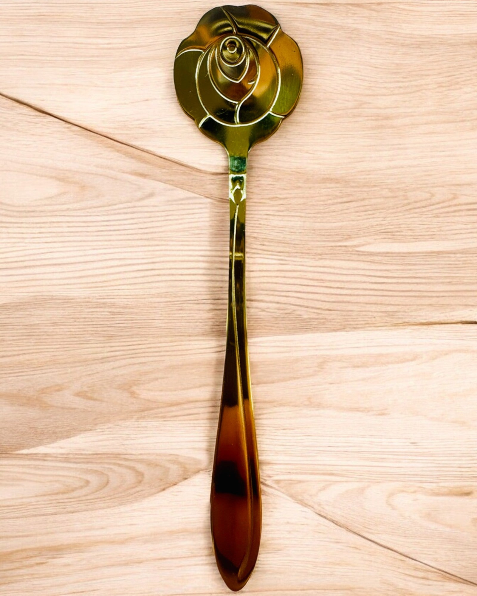 "Flower Rhapsody" Spoon Set - personalization with engraving for a gift, 2 variants to choose from