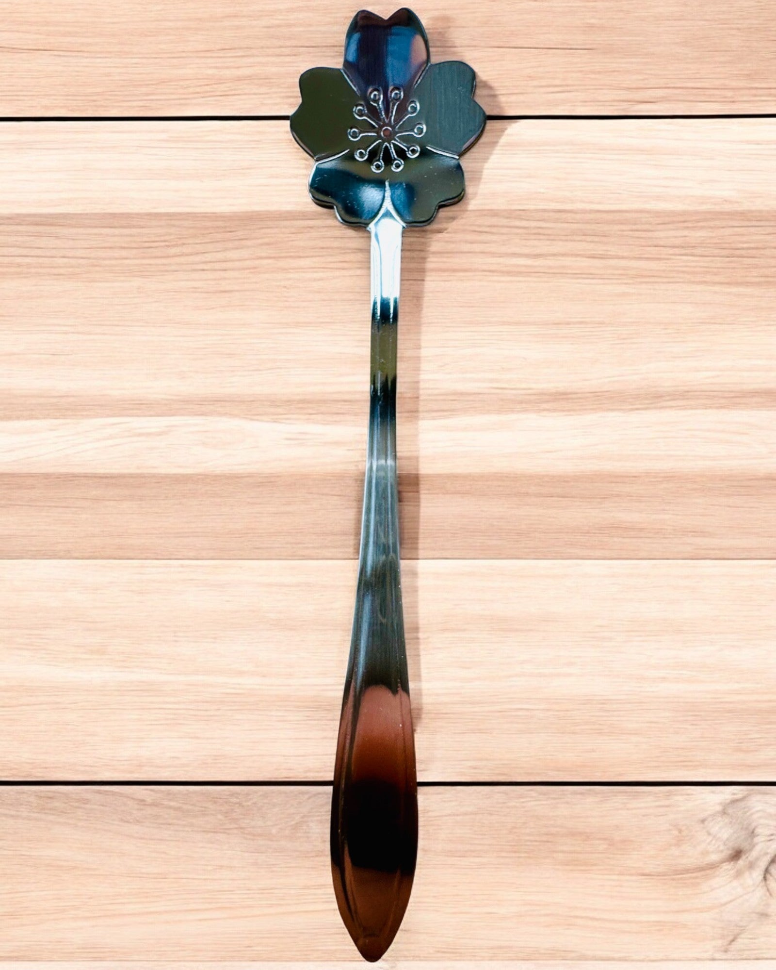 Elegant spoon "Floral Elegance" – Personalized for a gift, engraving, 7 variants to choose from