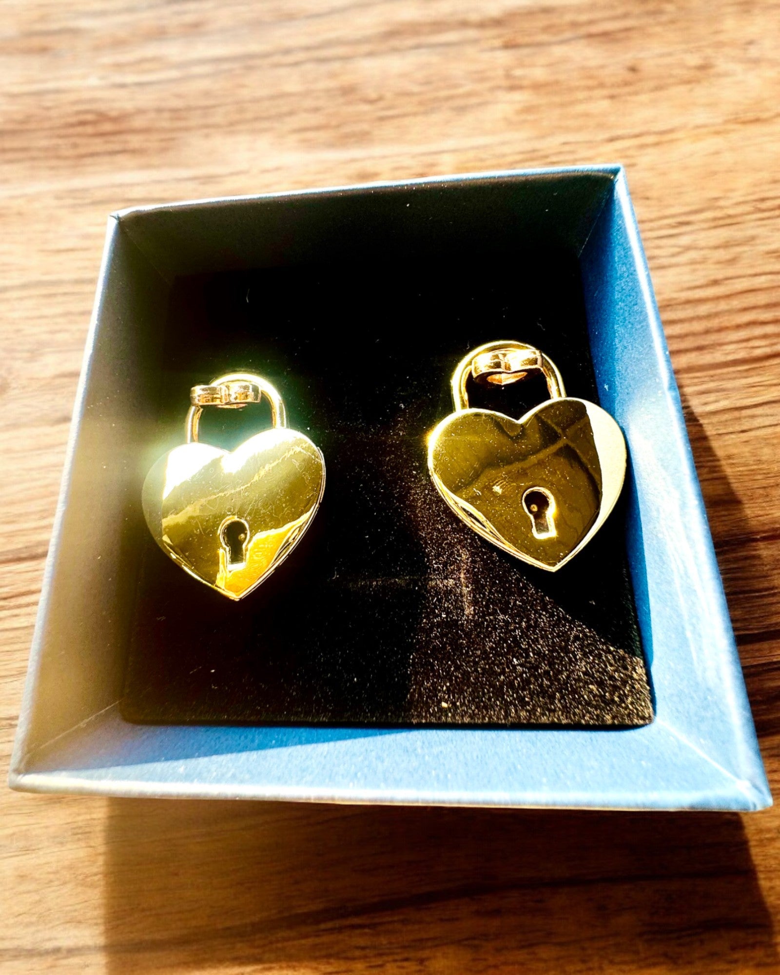 Liefde Mini Hangslot Hart DeLuxe - Set van 2 hangsloten met sleutels, 6 varianten om uit te kiezen, mogelijkheid tot personalisatie met gravure als cadeau