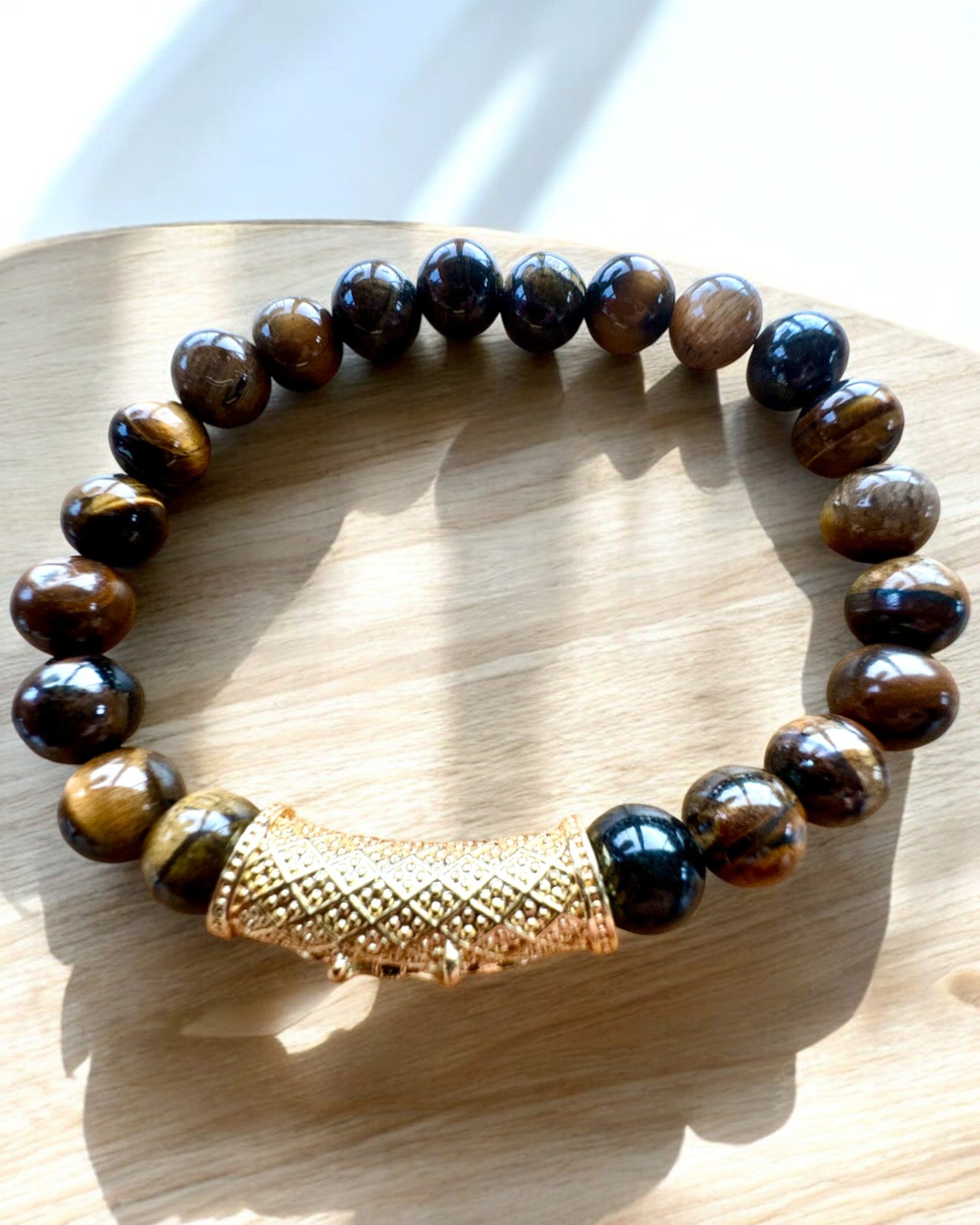 Ensemble de 2 Bracelets « Golden Eye »