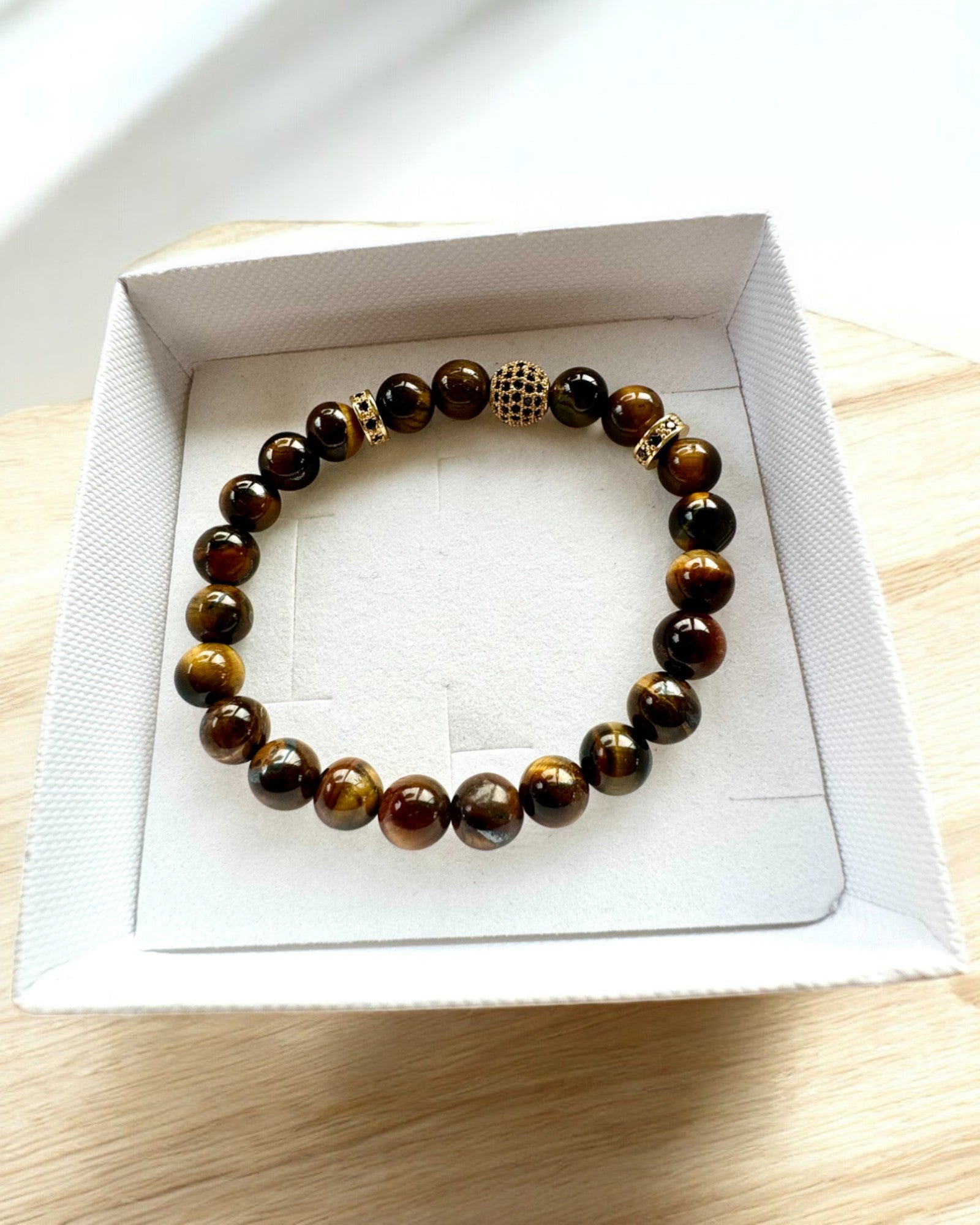 Ensemble de 2 Bracelets « Golden Eye »