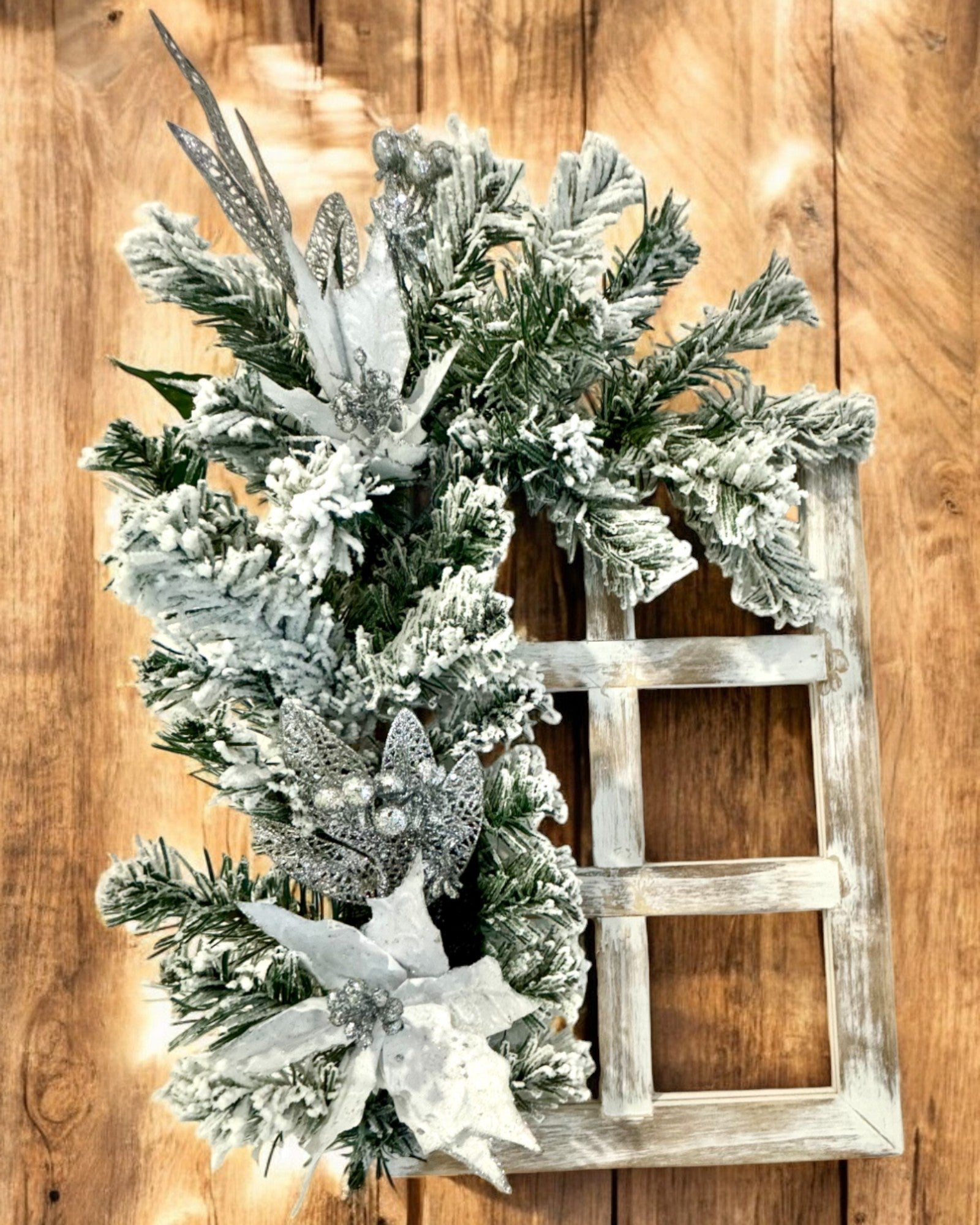 Kerst 2 st. Decoratieve Lijsten "Winterse Glans", mogelijkheid tot personalisatie met gravure als cadeau