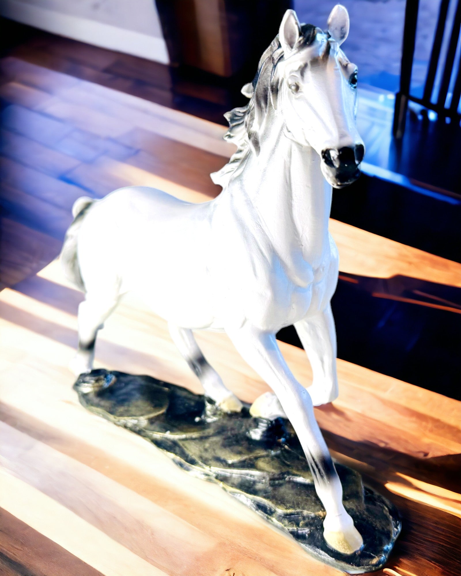 Sculpture de Cheval - Figurine Décorative avec Possibilité de Gravure