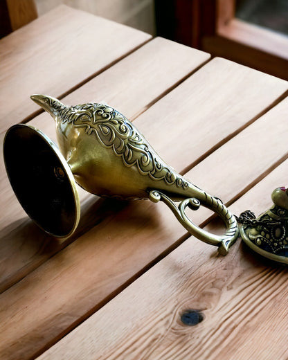 Magische Aladdin Lamp met Graveermogelijkheid - Variant Gesneden Goud