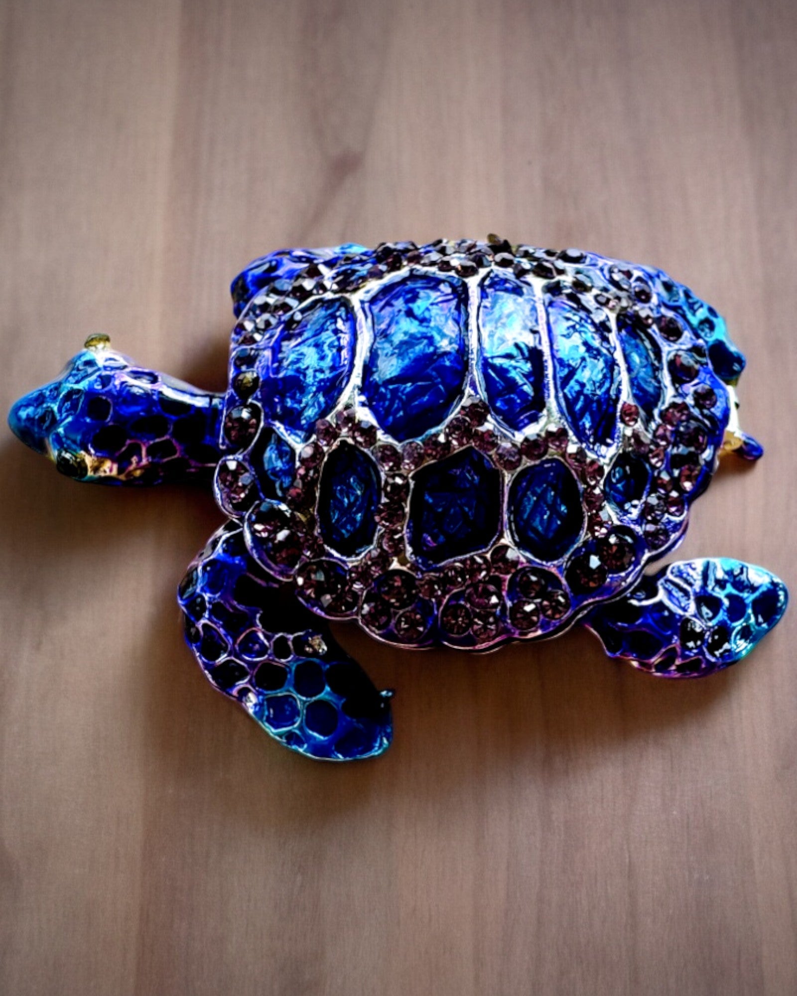 Trésor Magique de la Tortue - Boîte à Bijoux personnalisable avec gravure, cadeau