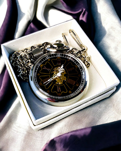 Vintage Pocket Watch met Gravure Mogelijkheid