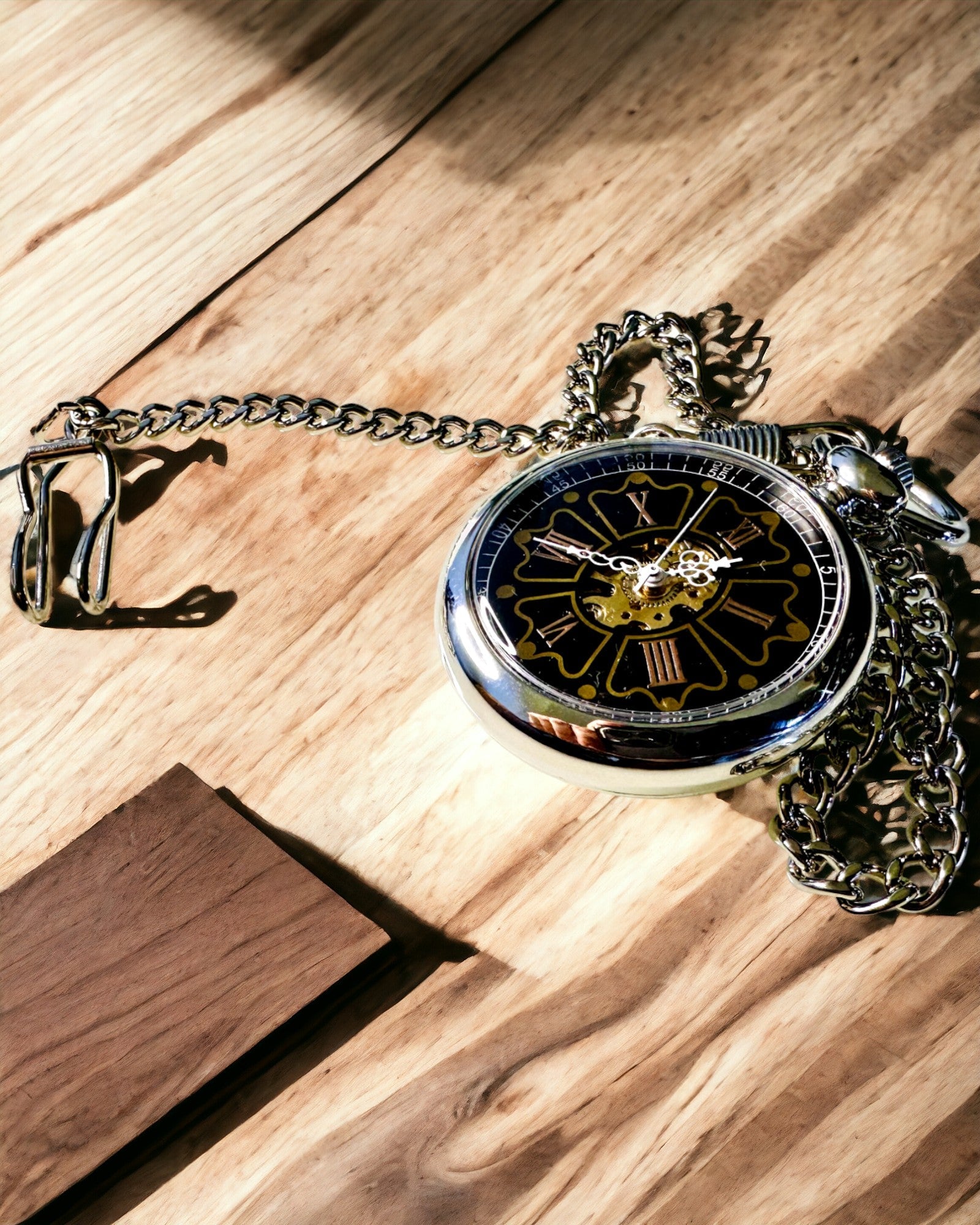 Vintage Pocket Watch met Gravure Mogelijkheid