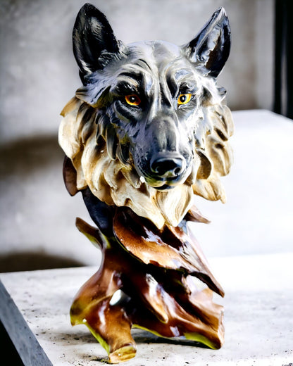 "Wolf Spirit" – Decorative Figurine with the possibility of personalization through engraving, for a gift