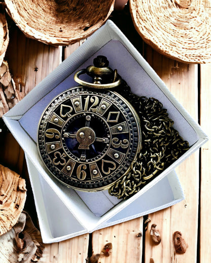 Pocket Watch "Heritage Timekeeper" Personalized Gift with Engraving