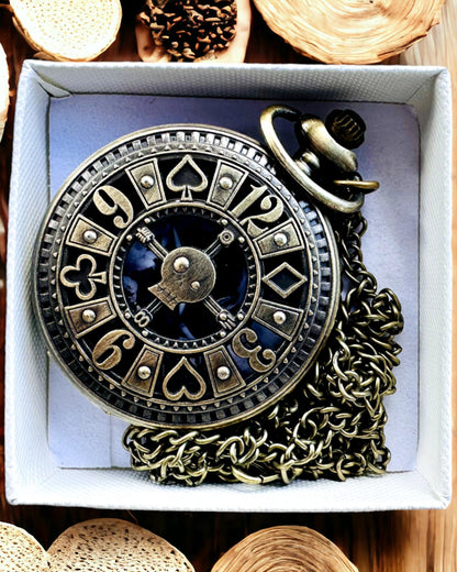 Pocket Watch "Heritage Timekeeper" Personalized Gift with Engraving