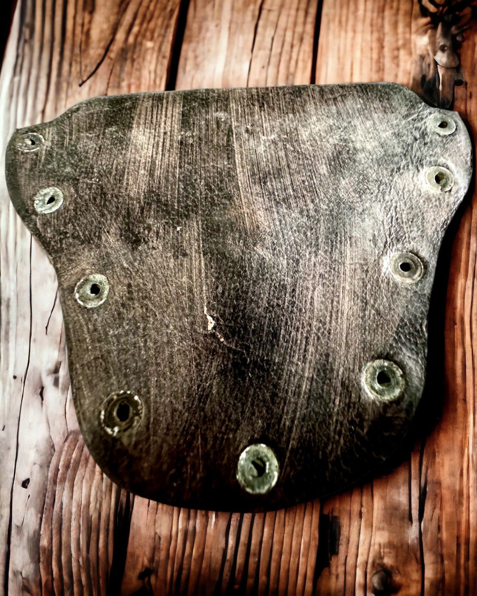 "Forest Gnome's Hideout" - Handcrafted Small Leather Pouch