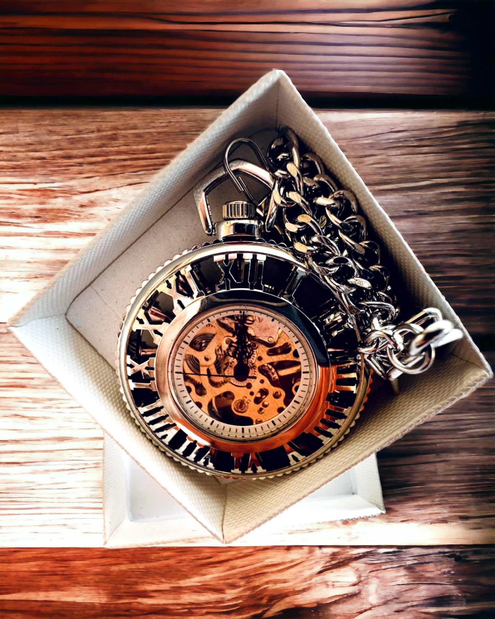 Montre de Poche "Mechanica Heritage" avec Option de Personnalisation