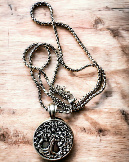 Amulet Drzewa Życia z Możliwością Grawerowania - naszyjnik "Witalność Natury", personalizacja