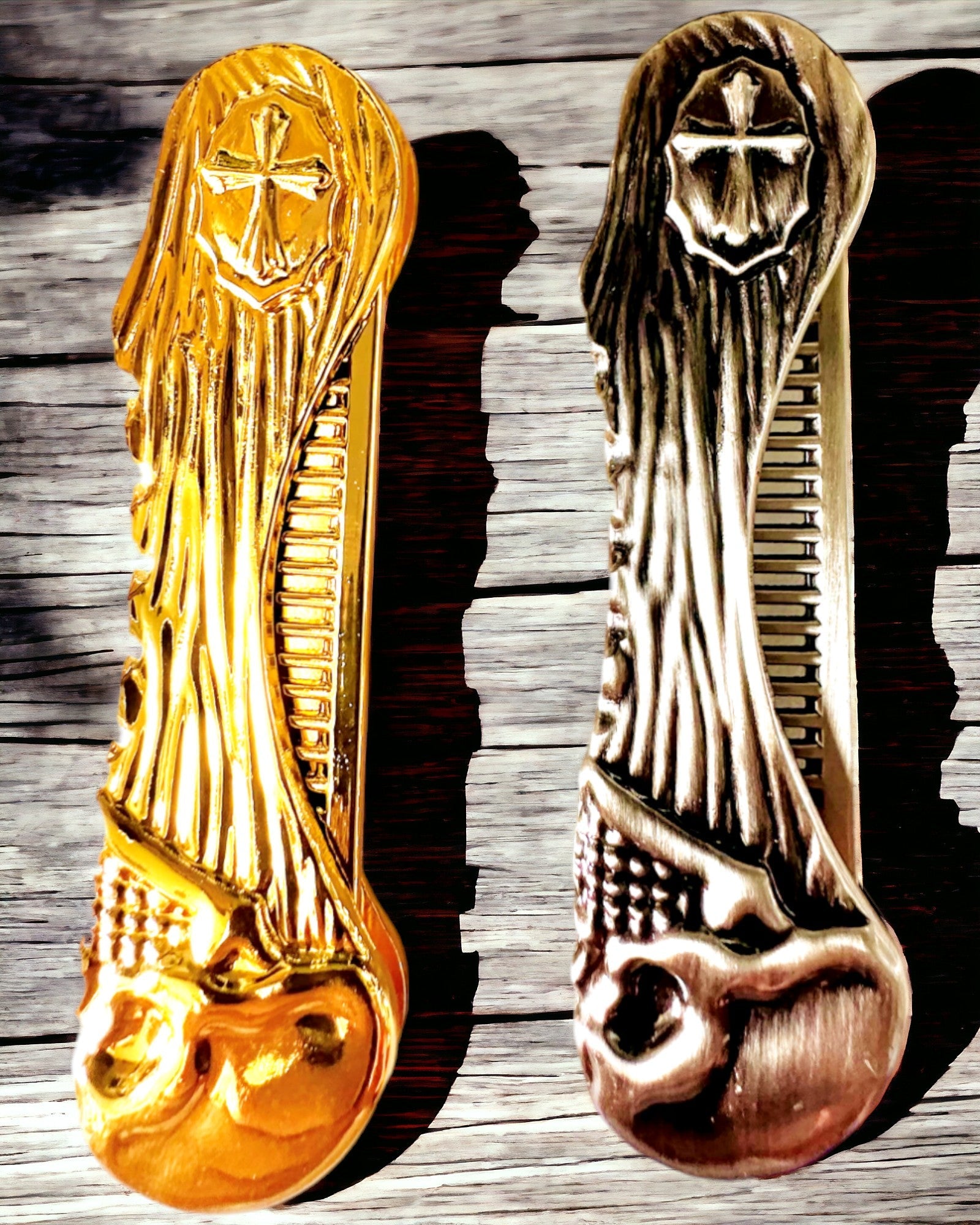 Mystic Skull Comb - grzebień premium, możliwość personalizacji grawerem