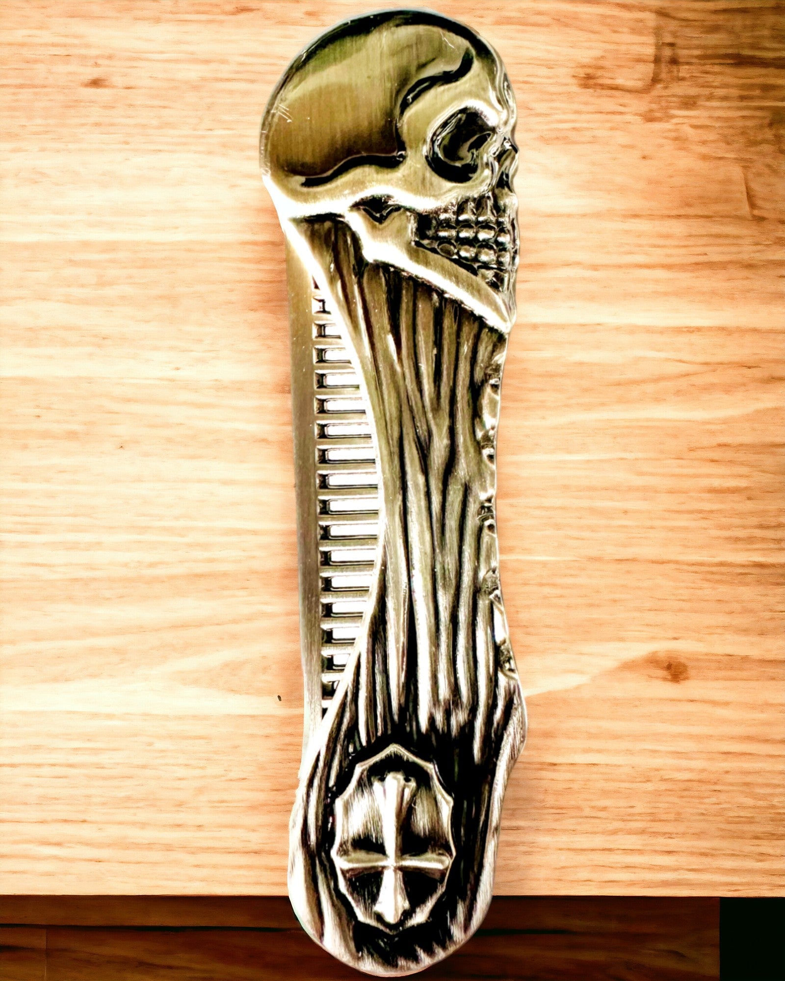 Mystic Skull Comb - grzebień premium, możliwość personalizacji grawerem