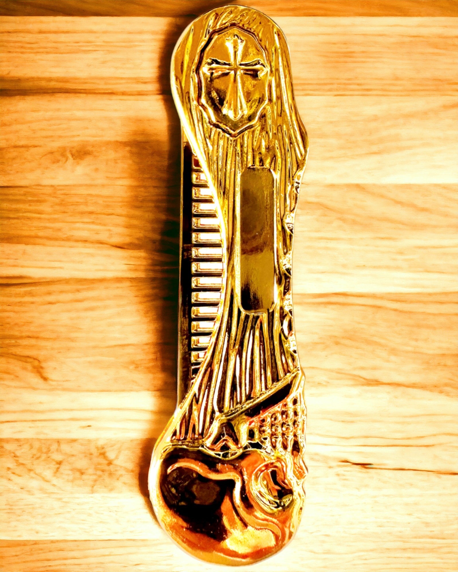 Mystic Skull Comb - grzebień premium, możliwość personalizacji grawerem